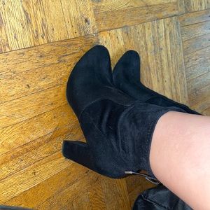 Material Girl Suede Boots